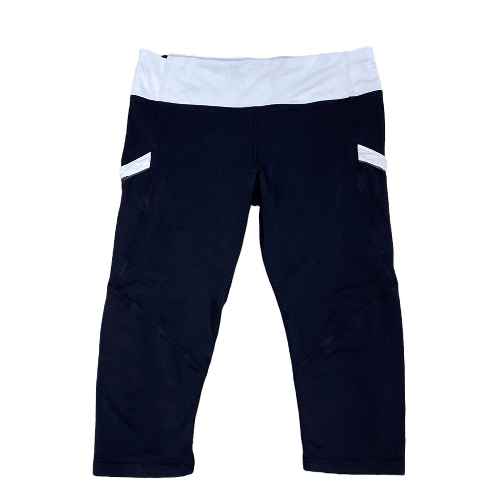 Lululemon Athletica Crops Capris side pockets and back zippered pocket, …